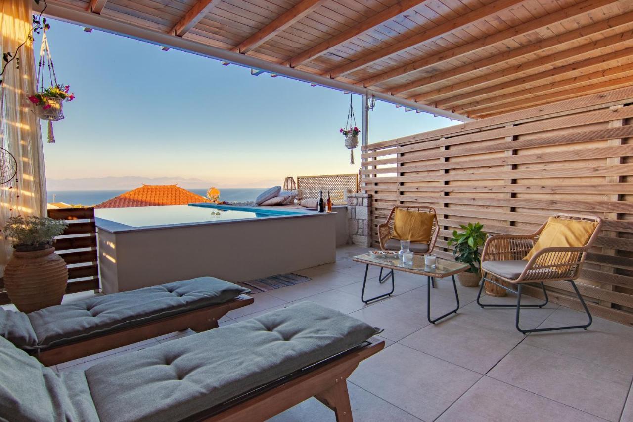 Georgianna'S Suite With Private Pool , 'Blank Suite' Charokopio Экстерьер фото