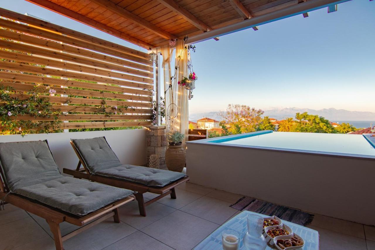 Georgianna'S Suite With Private Pool , 'Blank Suite' Charokopio Экстерьер фото
